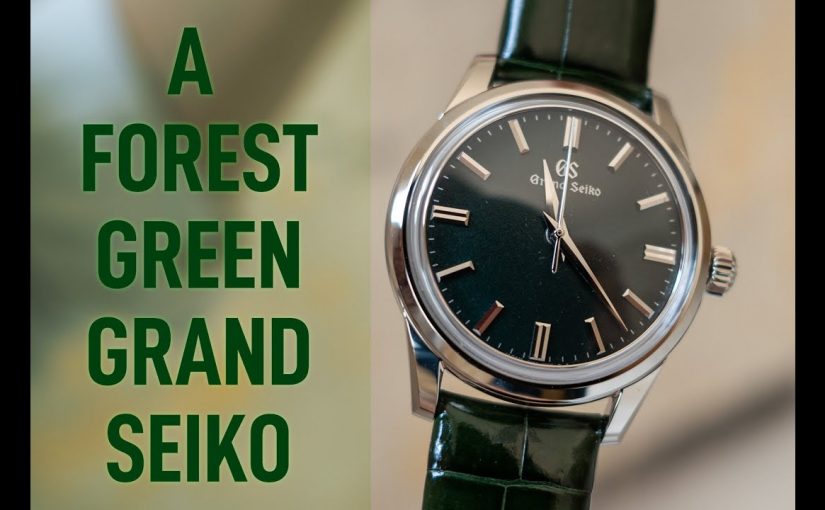 A Forest Green Grand Seiko